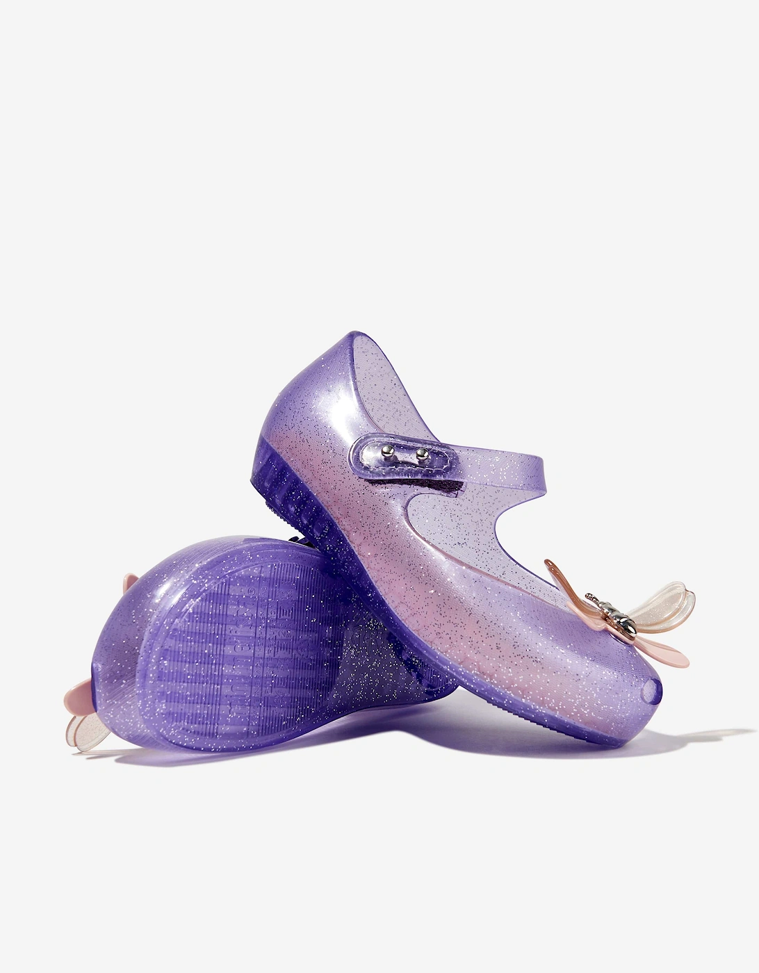 Girls Mini Ultragirl Bugs Ballerinas in Purple