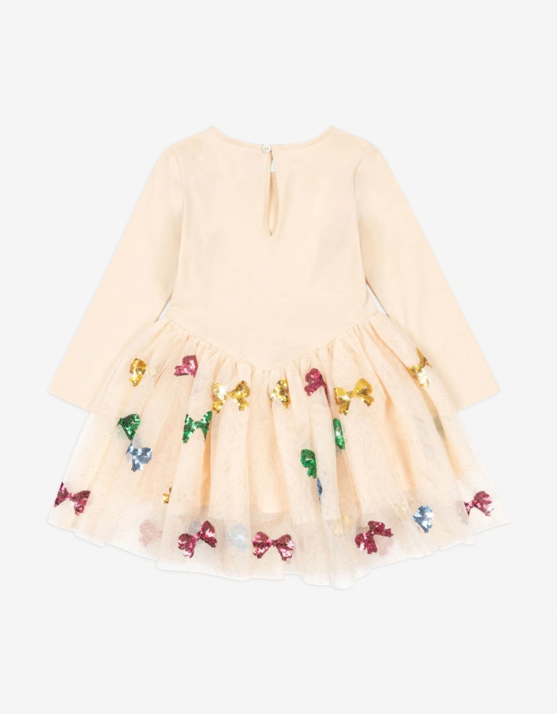 Girls Yvonne Tulle Ballerina Dress in Pink