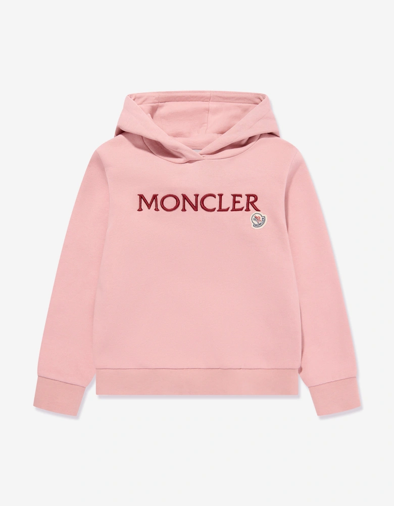Enfant Girls Logo Hoodie in Pink
