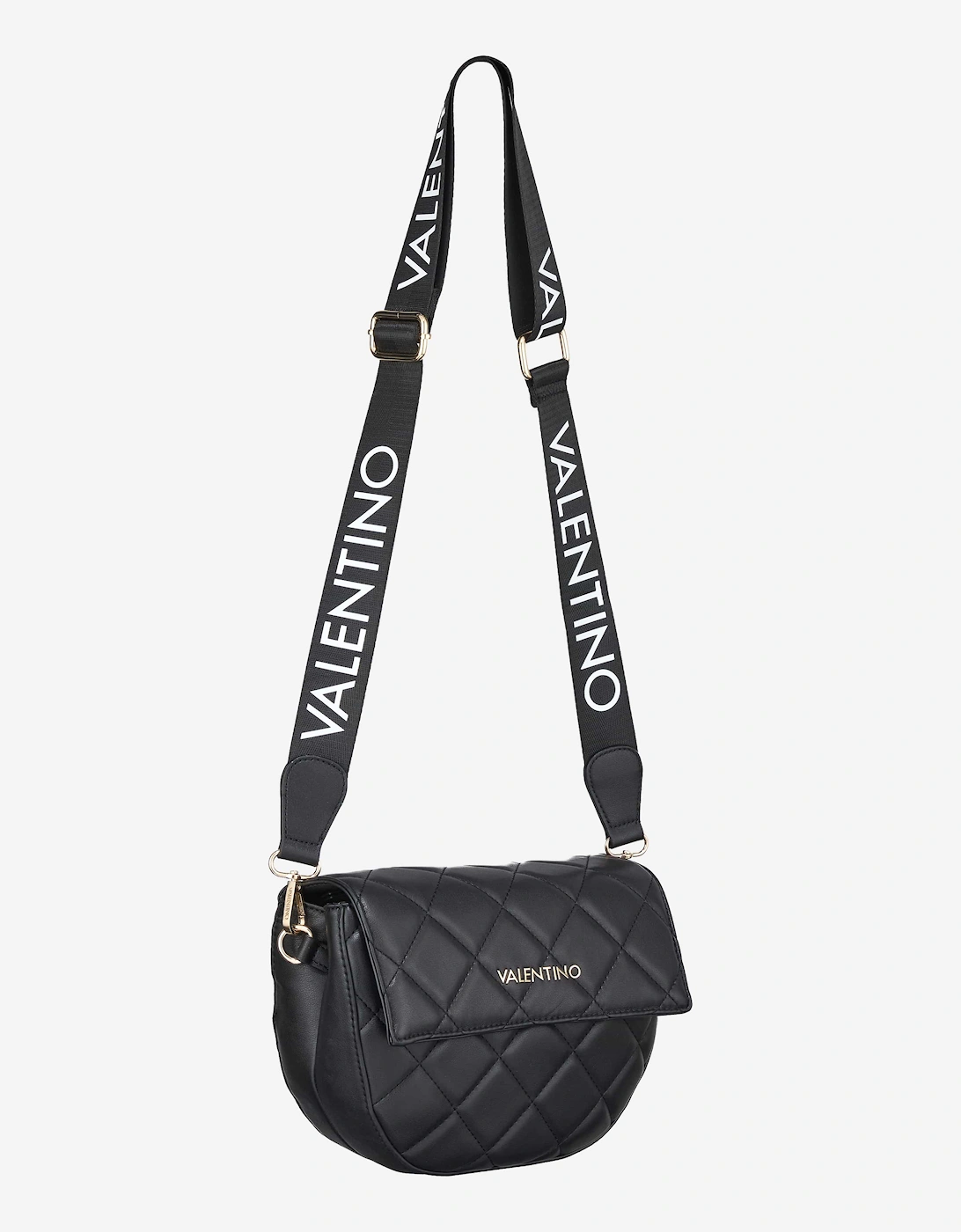 Bigs Flap Bag in Black (24cm)