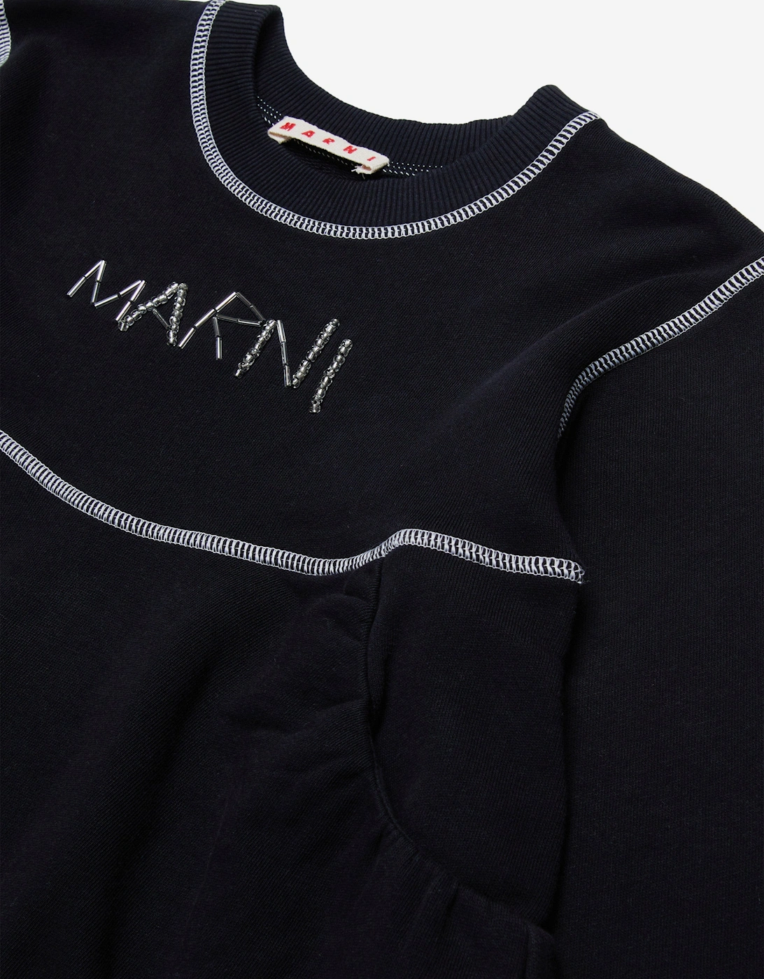 Girls Sweater Dress in Black