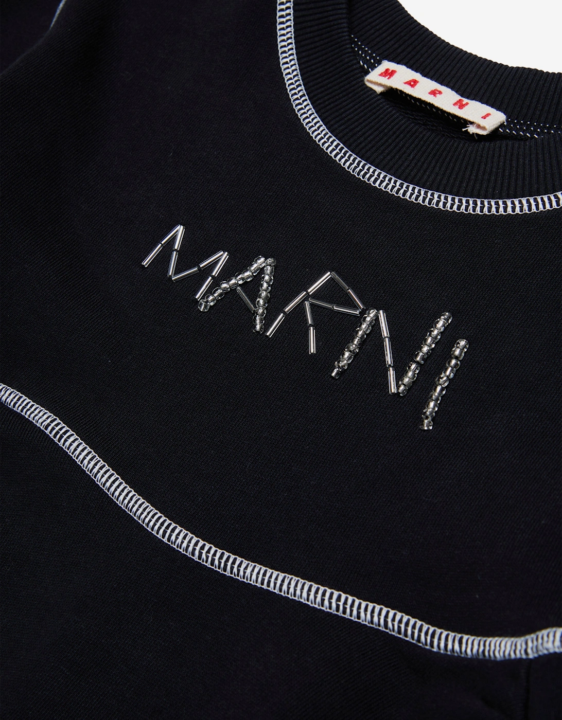 Girls Sweater Dress in Black