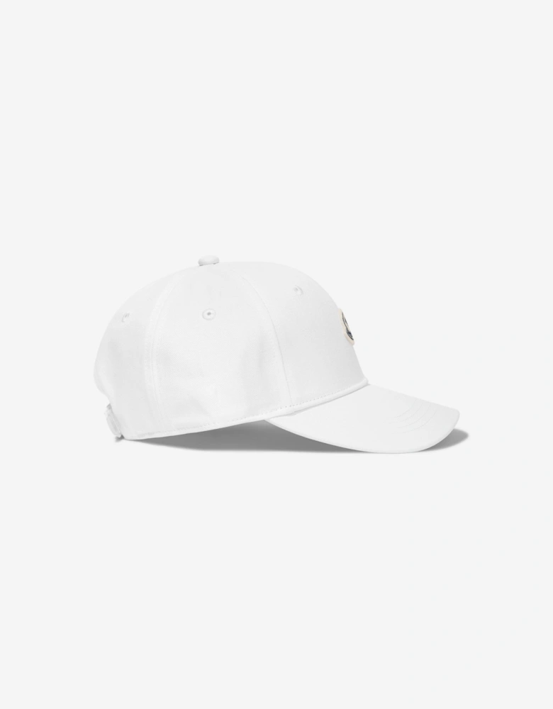 Enfant Boys Logo Baseball Cap in White