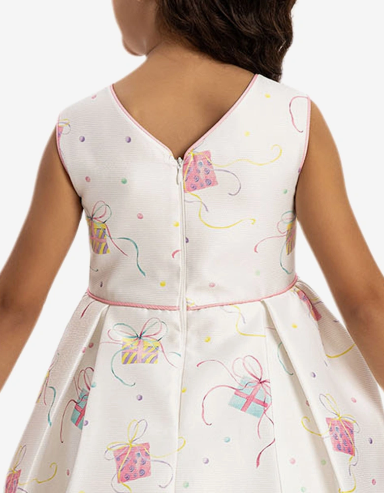 Girls Party Dress with Bag in Pink
