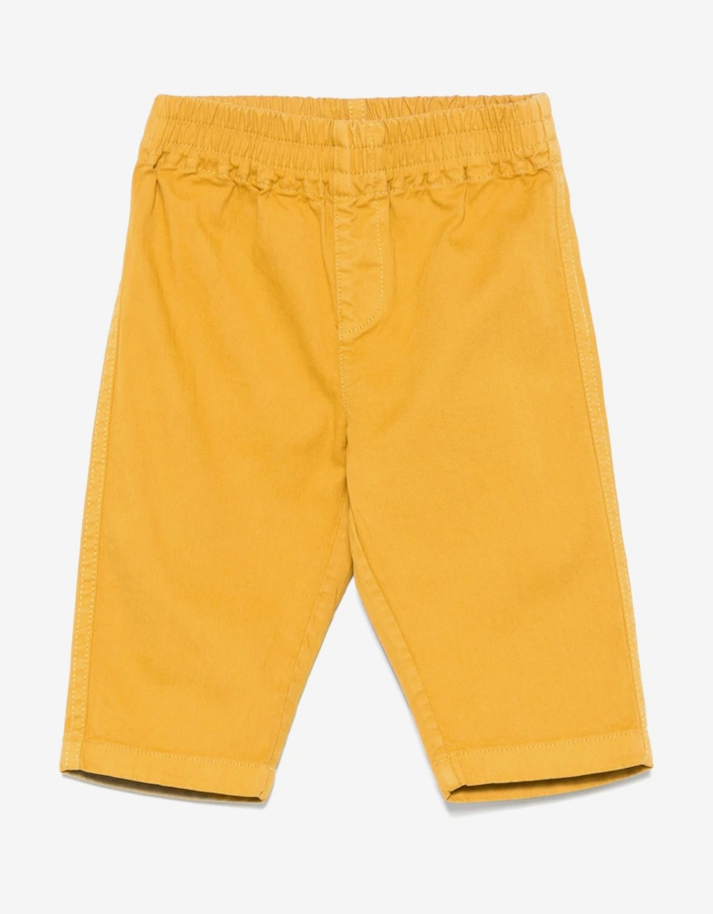 Baby Boys Leo Trousers in Yellow