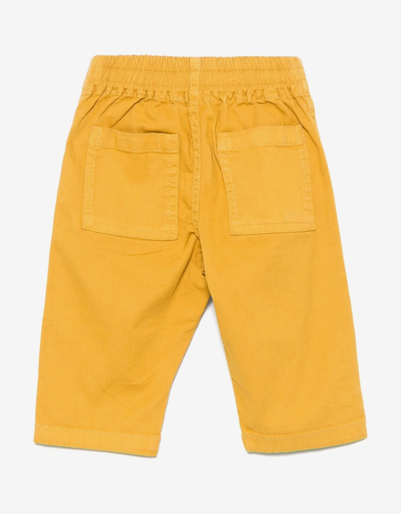 Baby Boys Leo Trousers in Yellow
