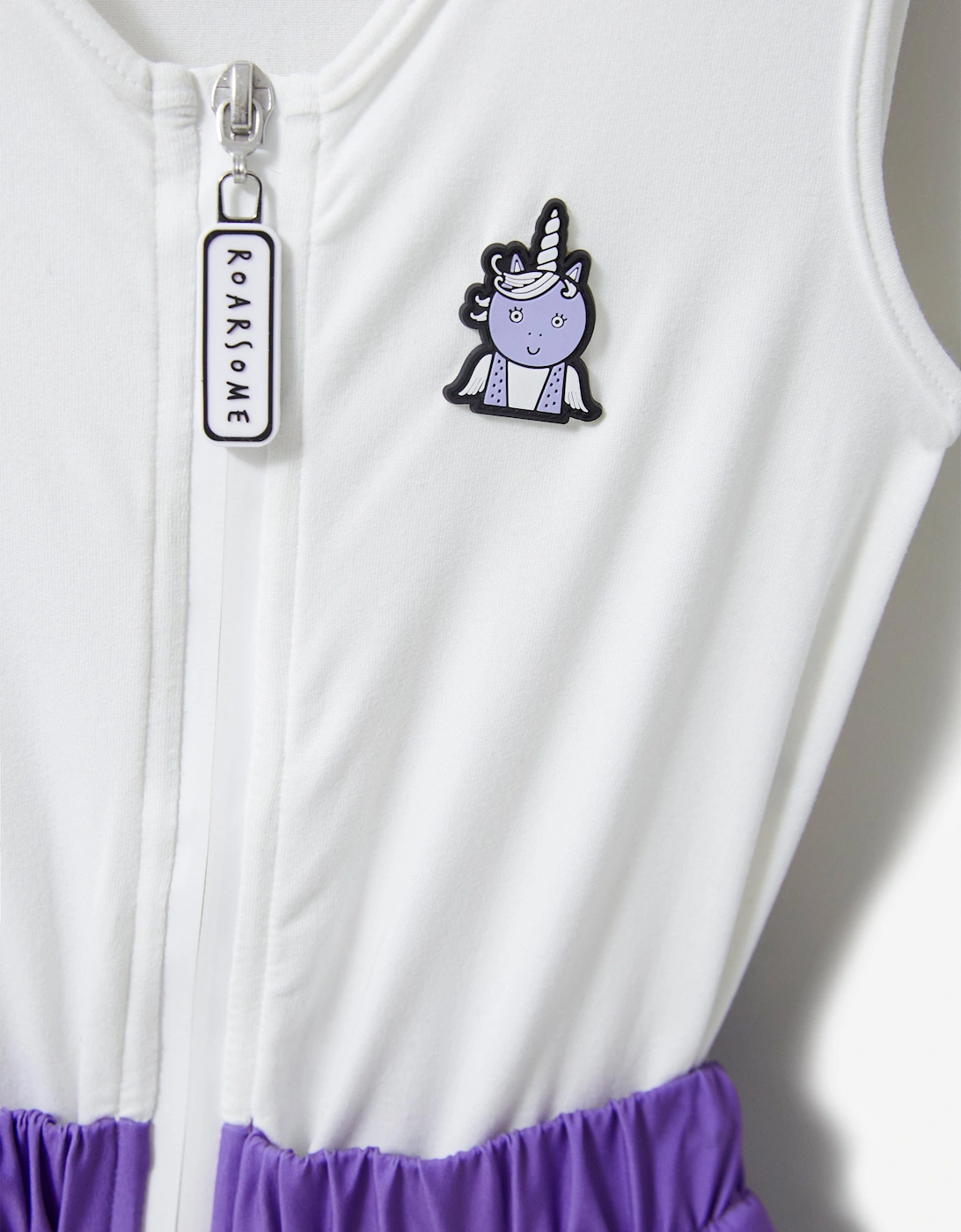 Girls Sparkle The Unicorn Ski Bootoms in Purple
