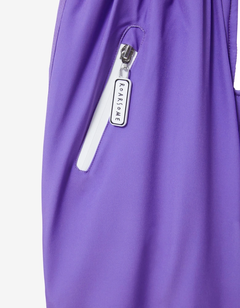 Girls Sparkle The Unicorn Ski Bootoms in Purple