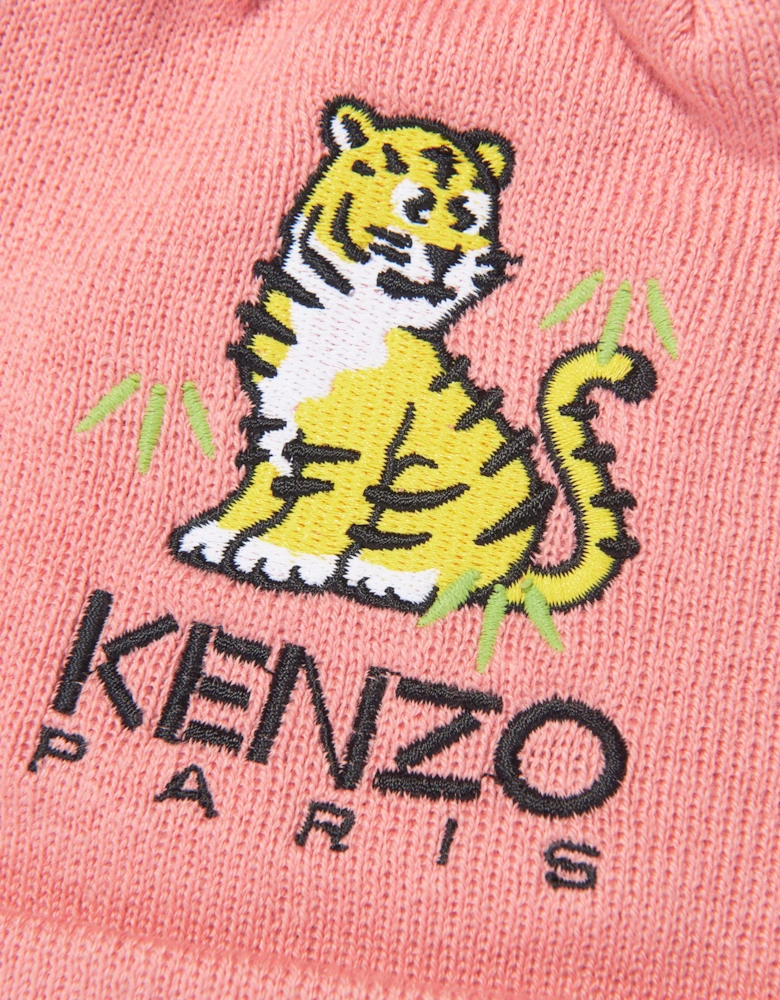 Girls Kotora Beanie Hat in Pink