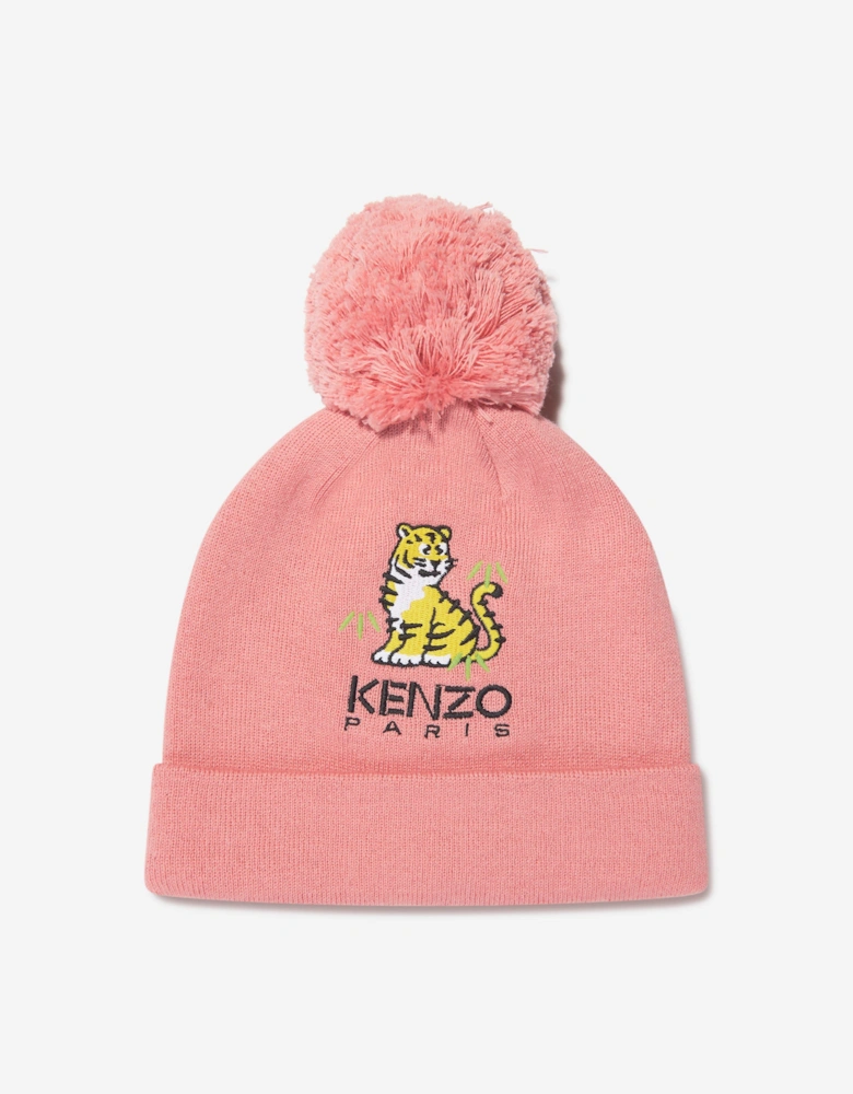 Girls Kotora Beanie Hat in Pink