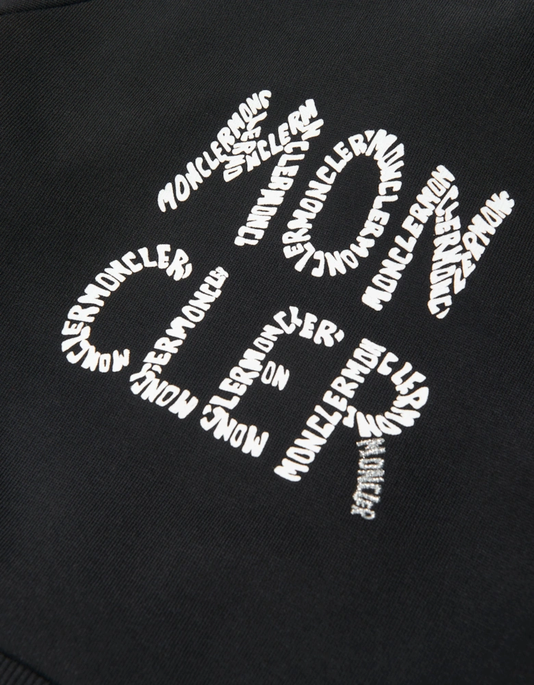 Enfant Girls Logo Print Overhead Hoodie