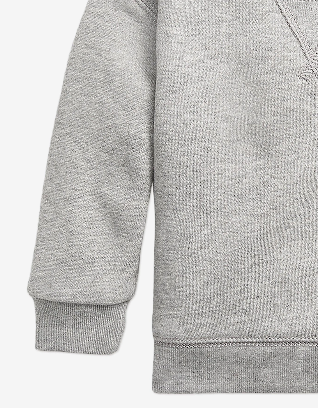 Baby Boys Logo Sweatshirt in Grey