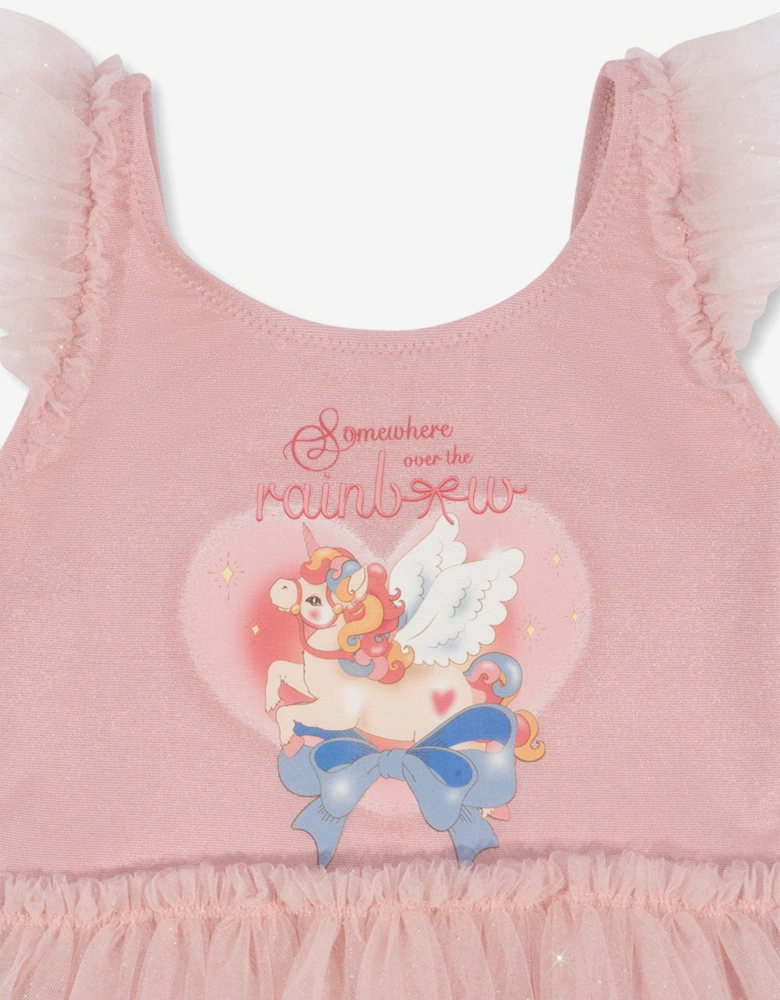 Konges Sløjd Girls Amandine Swimsuit in Pink