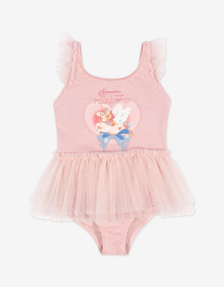 Konges Sløjd Girls Amandine Swimsuit in Pink