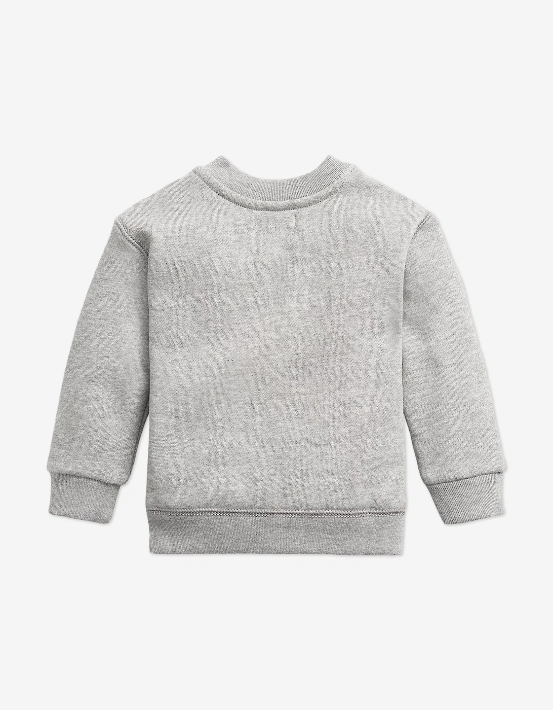 Baby Boys Logo Sweatshirt in Grey