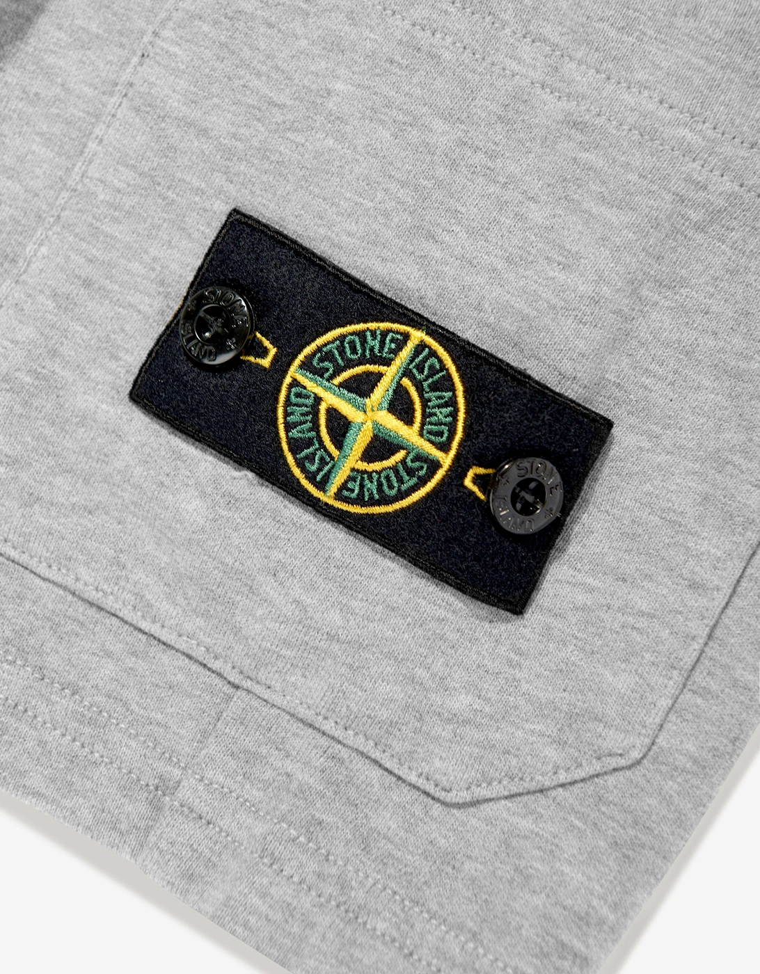 Boys Logo Pocket Shorts in Grey