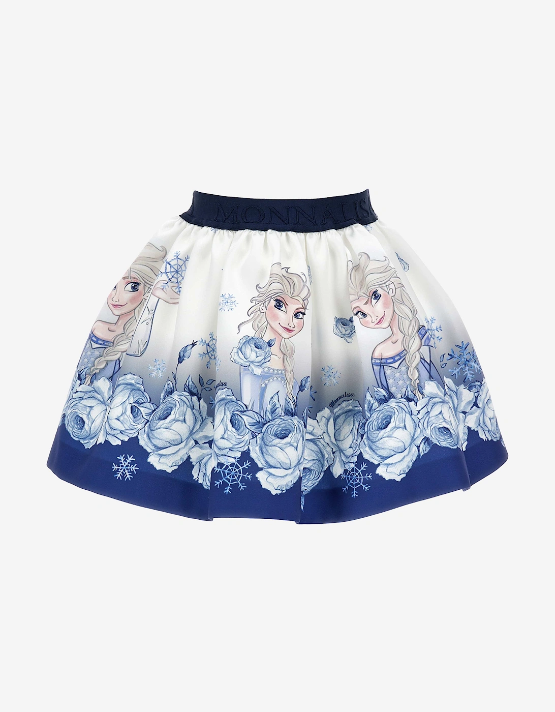 Girls Elsa Mikado Skirt in Blue