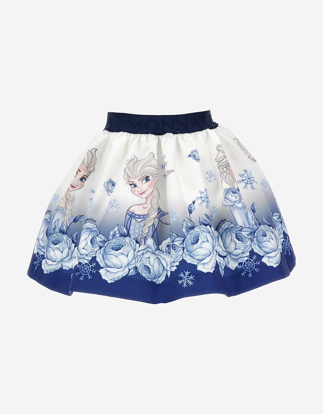 Girls Elsa Mikado Skirt in Blue