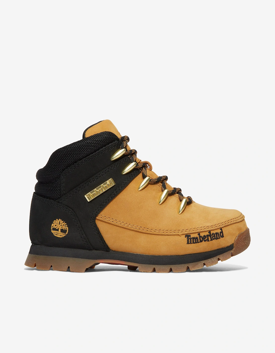 Boys Mid Lace-Up Boots in Beige, 7 of 6