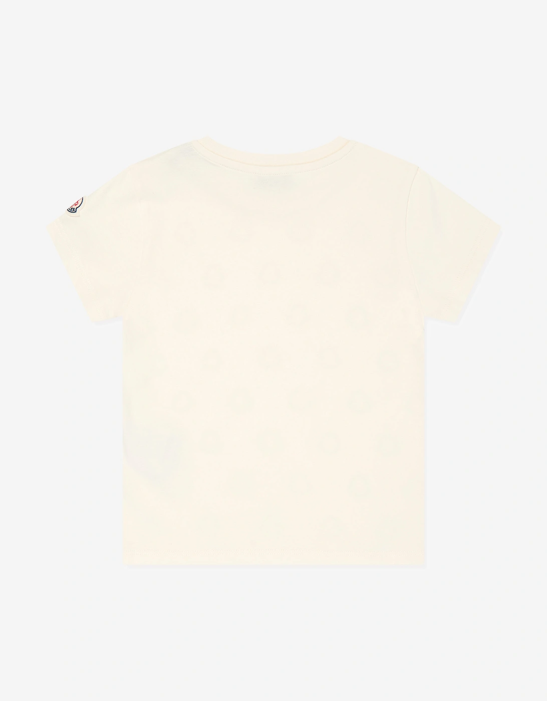 Enfant Girls Logo T-Shirt in Ivory
