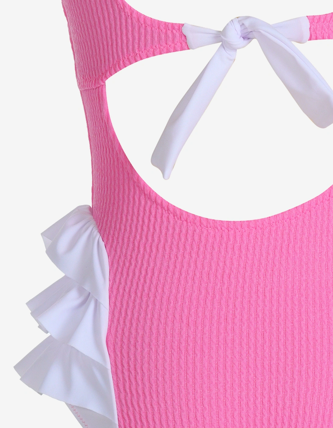 Girls Violet Swimsuit in Pink