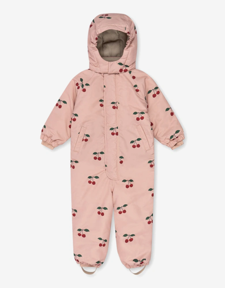 Girls Award Chery Snowsuit in Pink