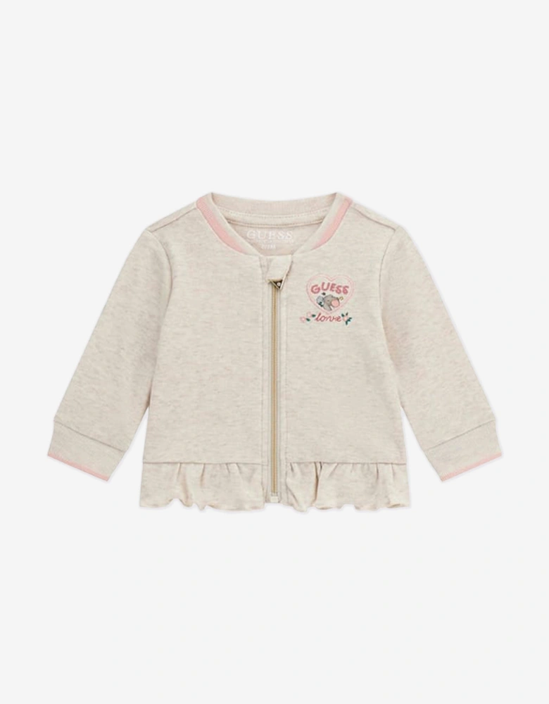 Baby Girls Tracksuit Set in Pink