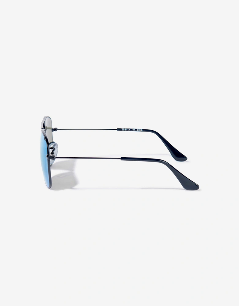 Kids Aviator Sunglasses in Black