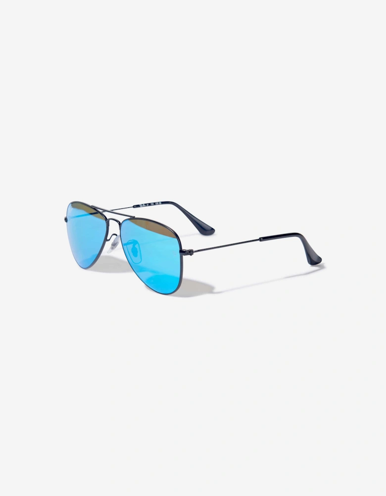 Kids Aviator Sunglasses in Black
