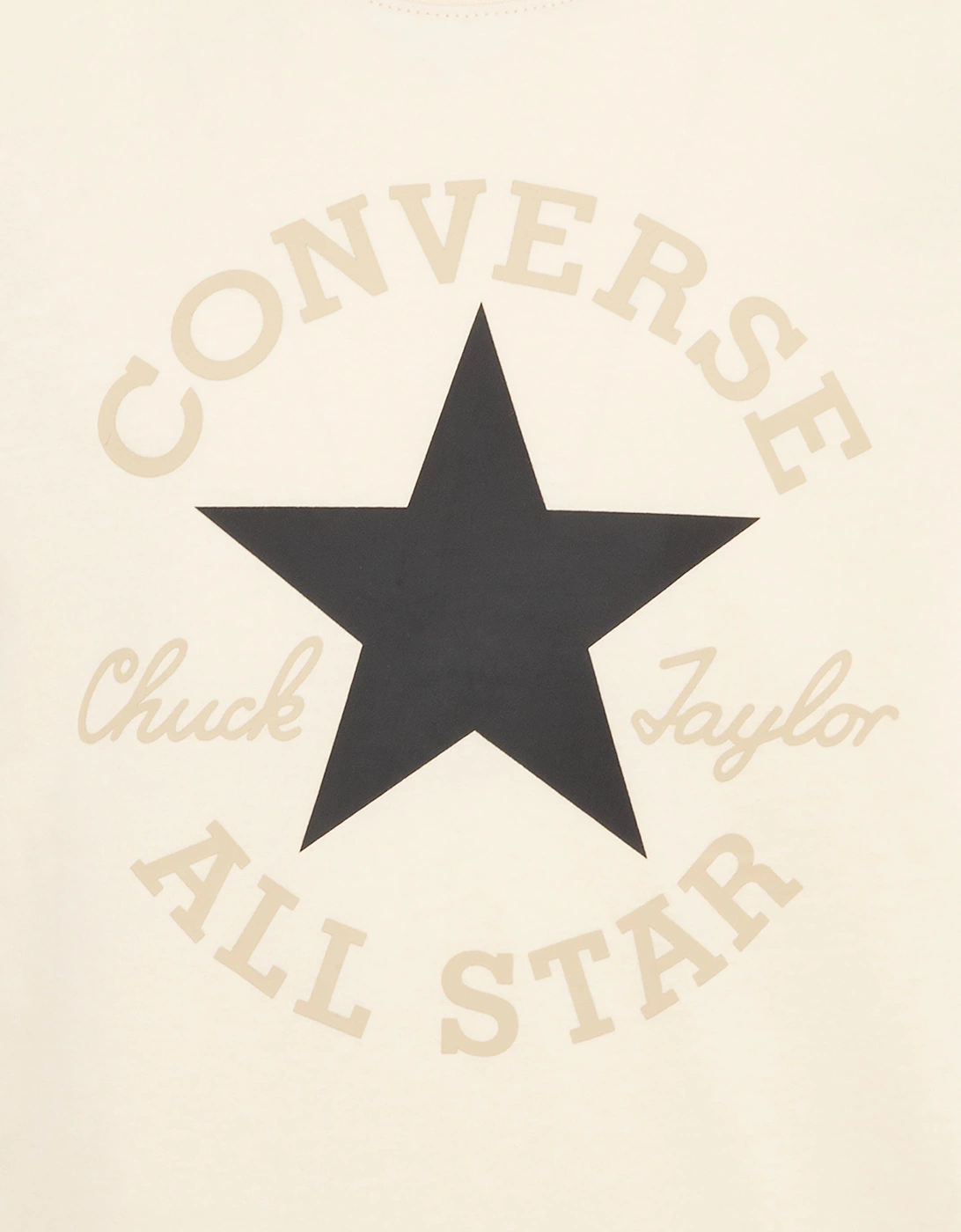 Boys Dissected Chuck Patch T-Shirt in Ivory