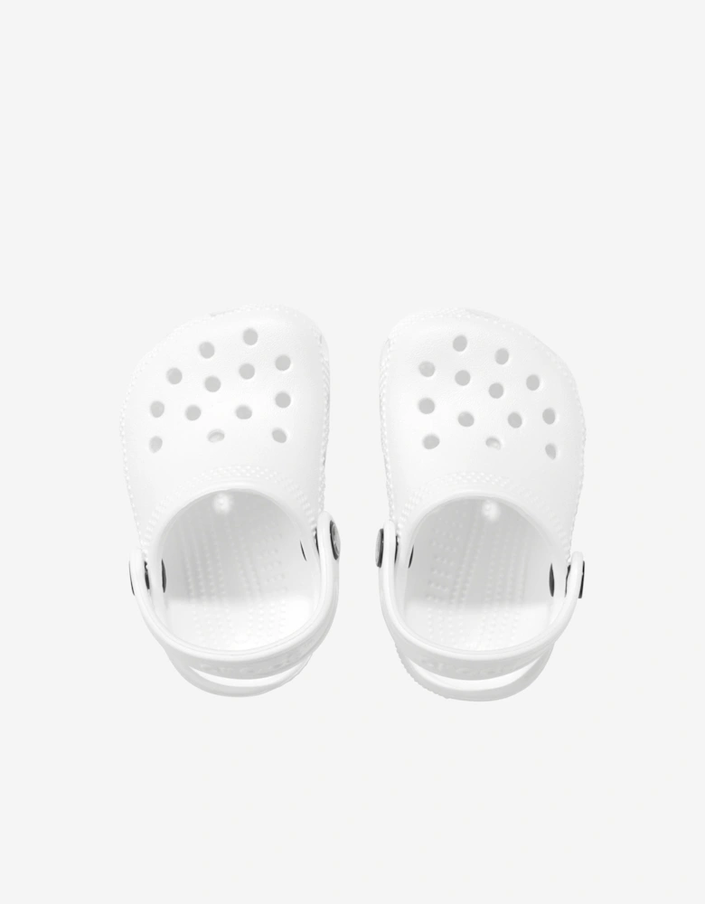 Baby Little Classic Clog in White