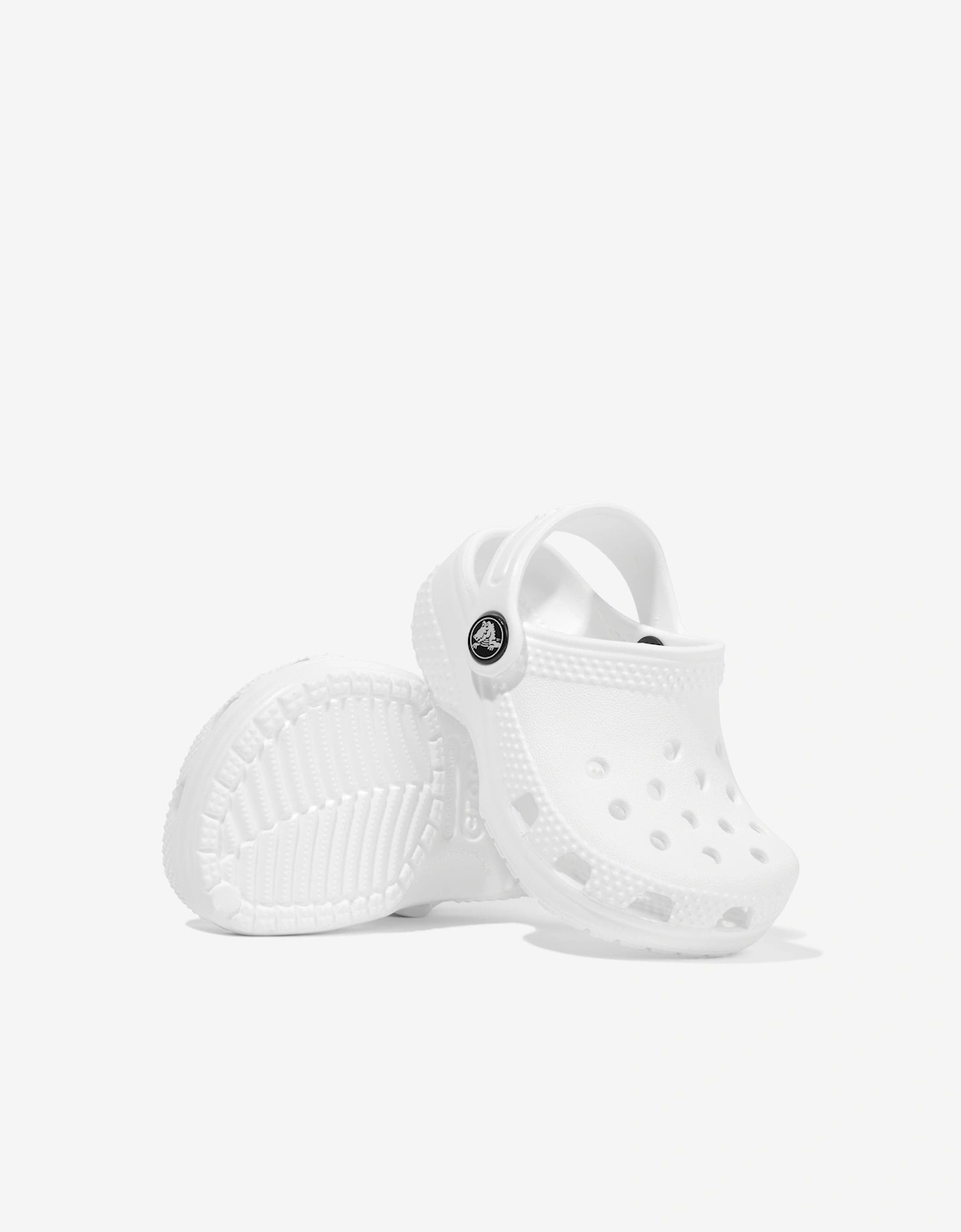 Baby Little Classic Clog in White