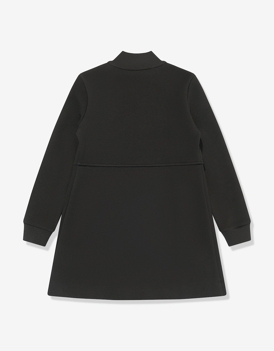 Enfant Girls Zip Up Dress in Black