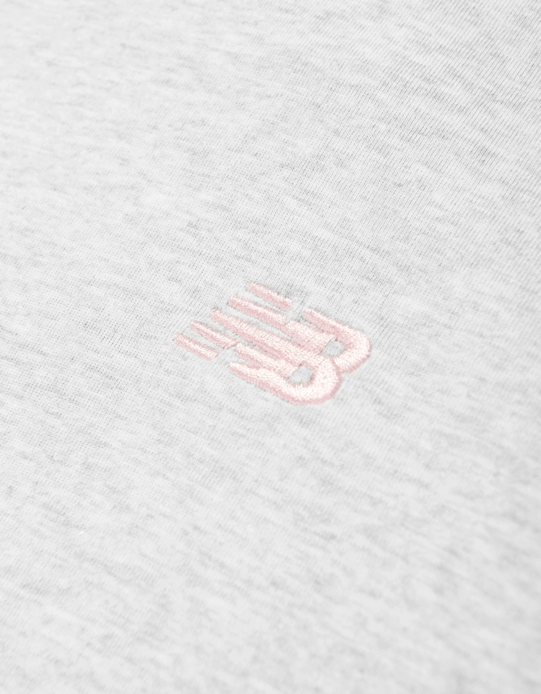 Girls Small Logo Jersey T-Shirt in Grey