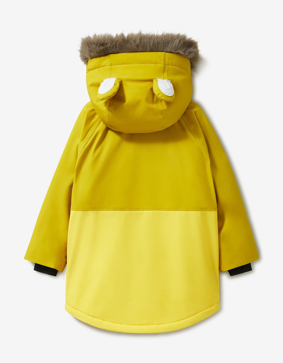 Kids Cub The Lion Ski Parka Jacket in Yellow