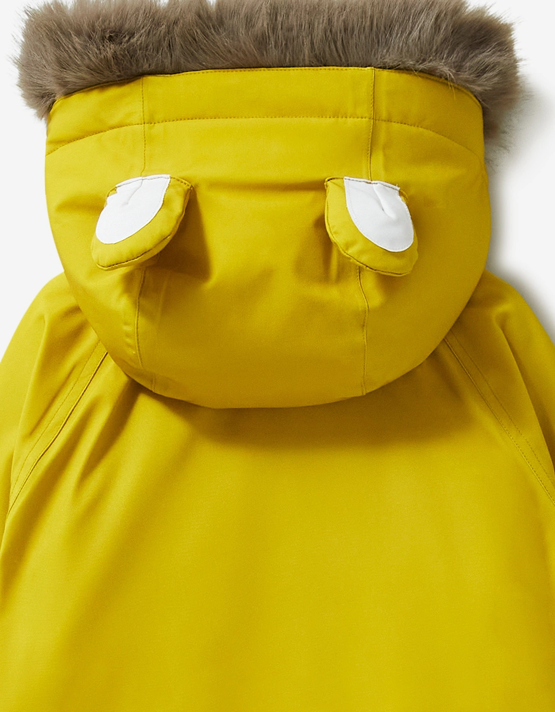 Kids Cub The Lion Ski Parka Jacket in Yellow