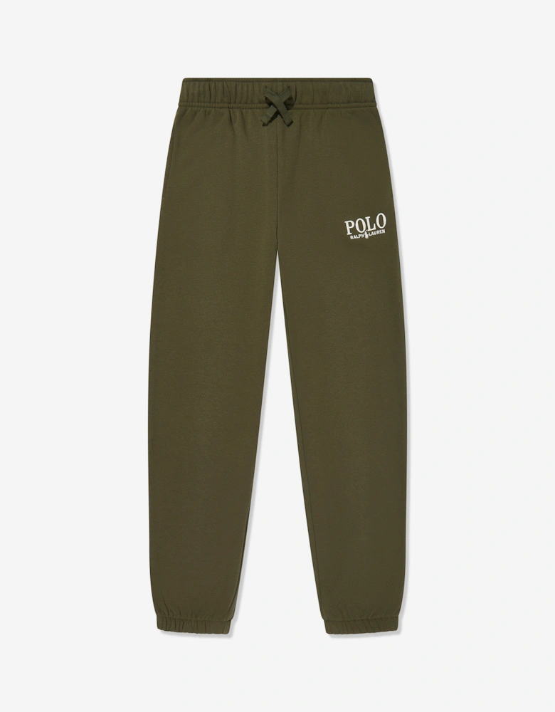 Boys Polo Joggers in Green