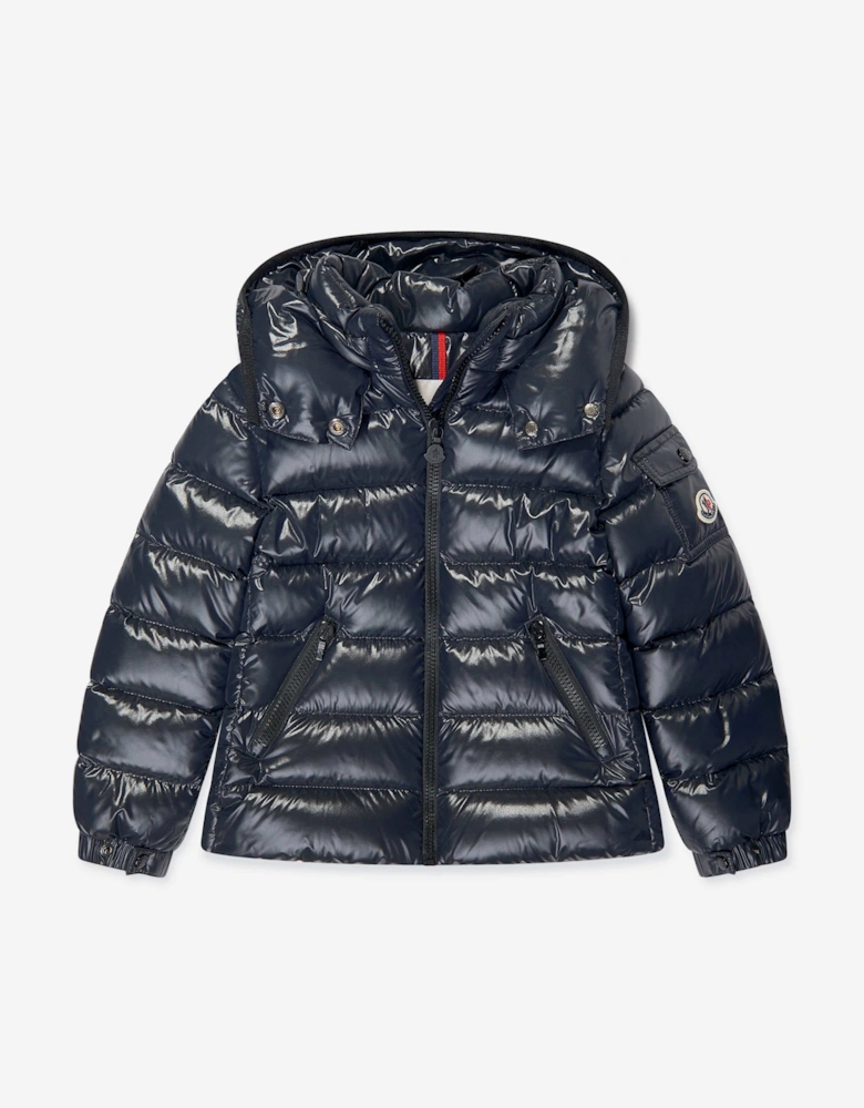 Enfant Girls Down Padded Bady Jacket in Navy