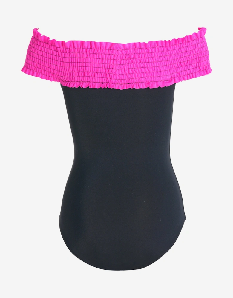 Girls Amber Swimsuit in Black