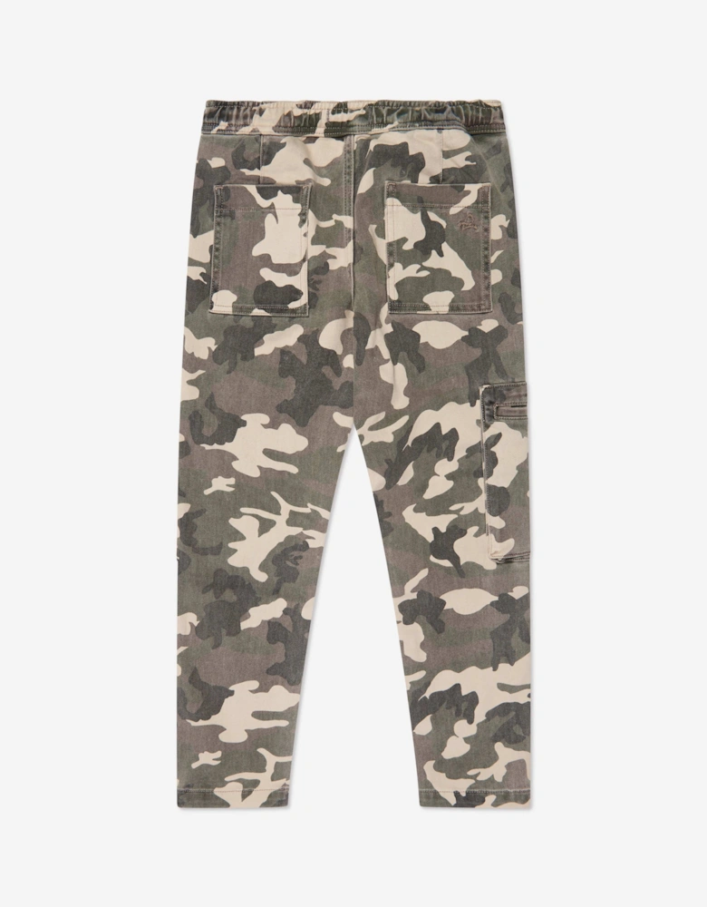 Kids Jackson Camouflage Joggers in Green