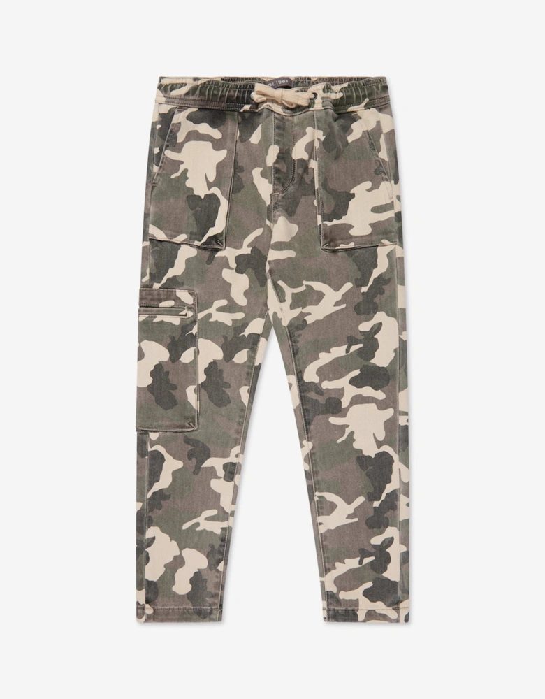 Kids Jackson Camouflage Joggers in Green