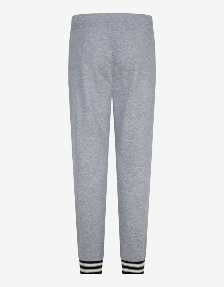 Boys Retro Varsity Joggers in Grey