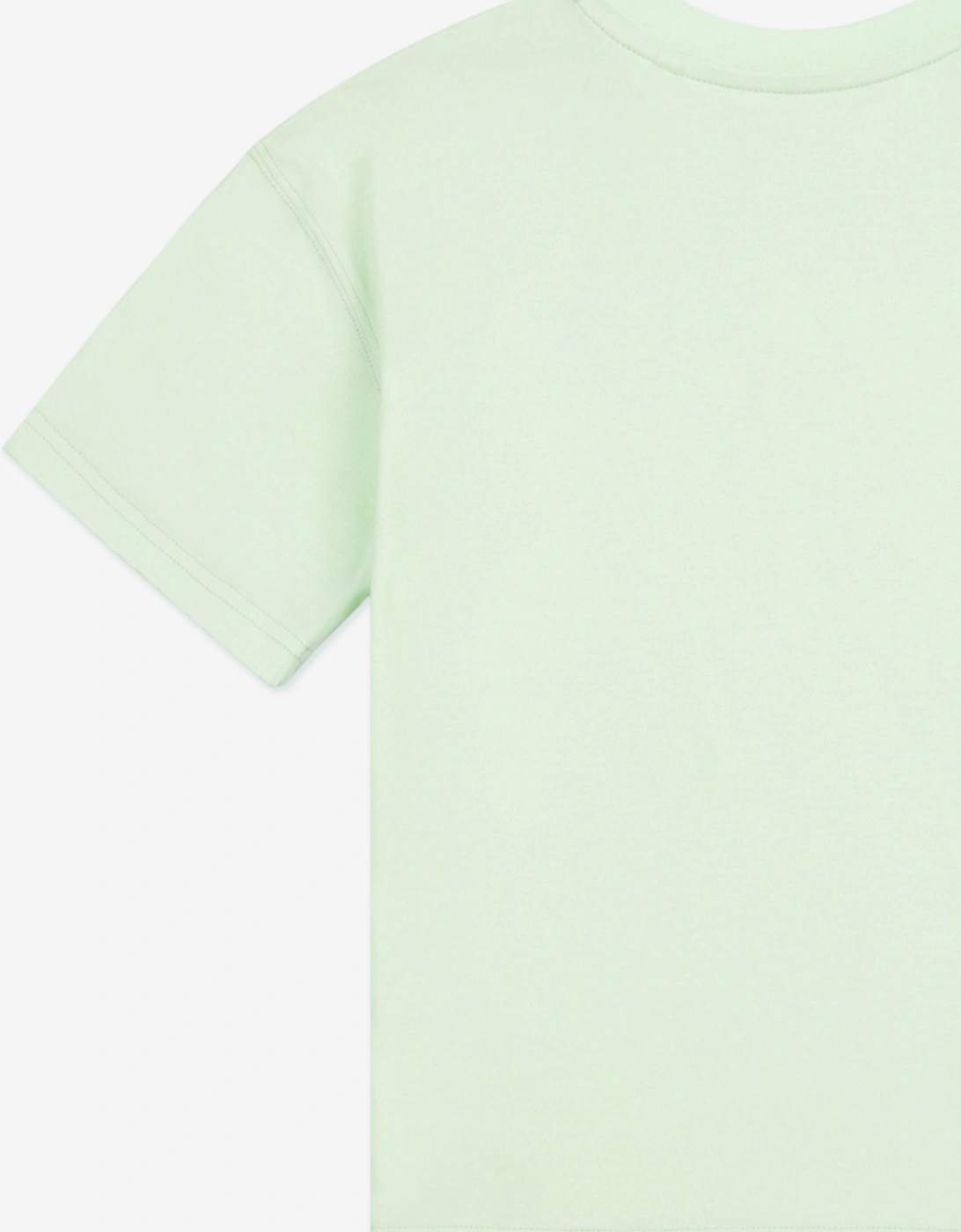 Girls Small Logo Jersey T-Shirt in Green