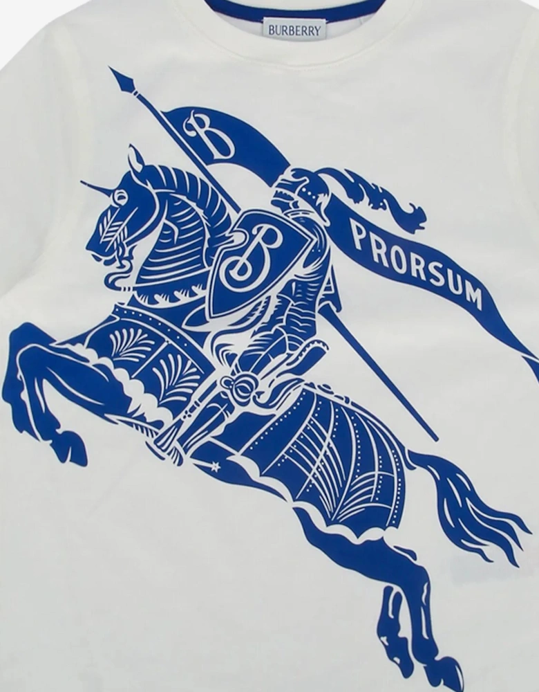 Kids Cedar Knight T-Shirt in White