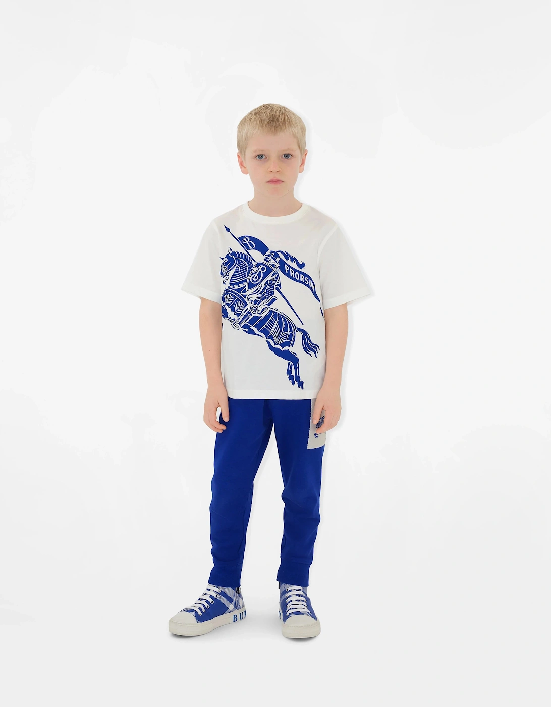 Kids Cedar Knight T-Shirt in White