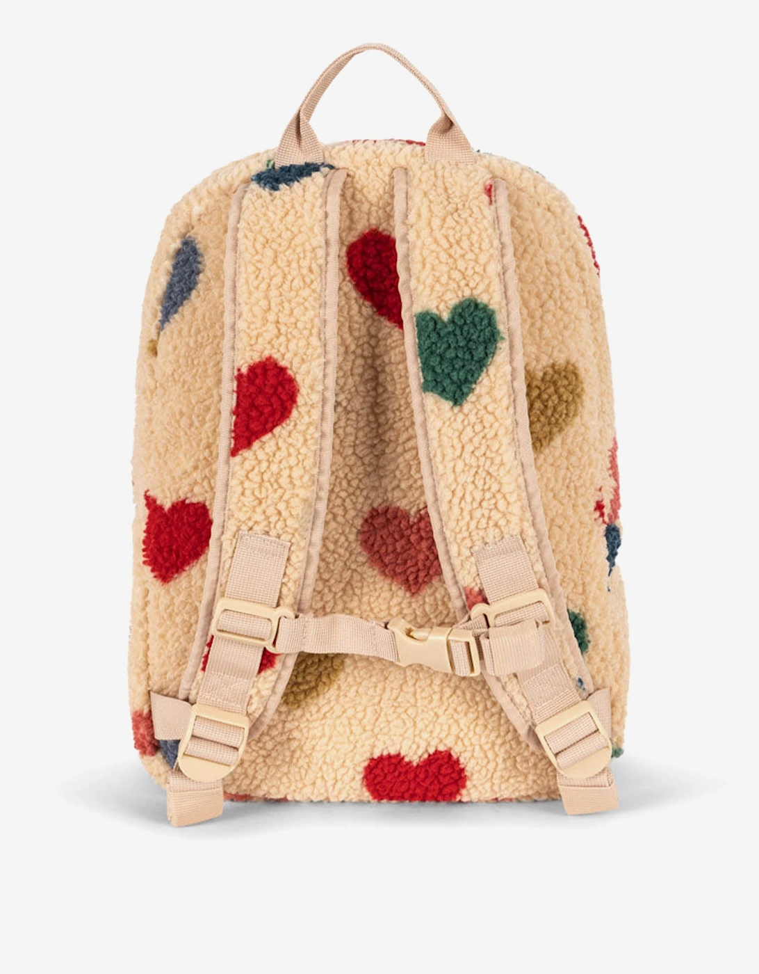 Girls Jody Teddy Backpack in Ivory (34cm)
