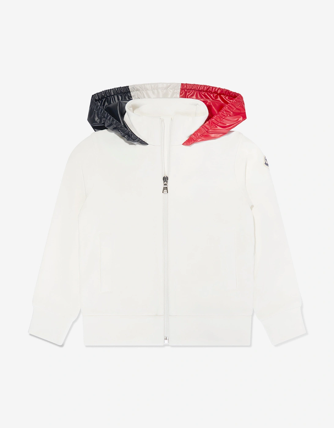 Enfant Boys Zip Up Top in White, 5 of 4