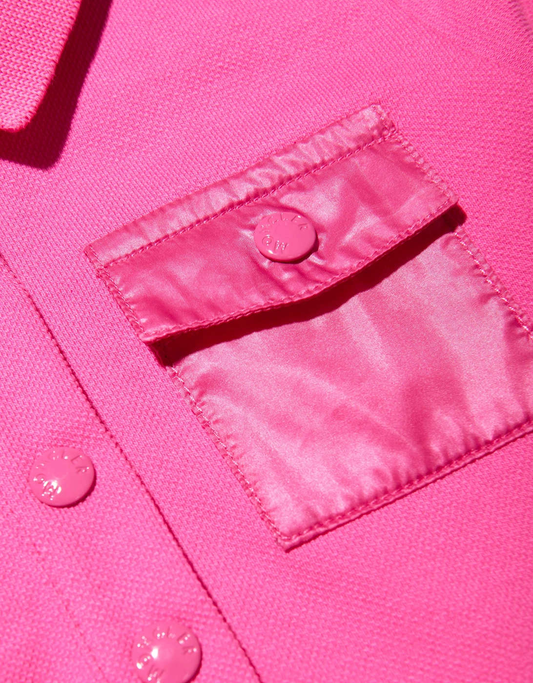 Enfant Baby Girls Long Sleeve Pocket Dress in Pink
