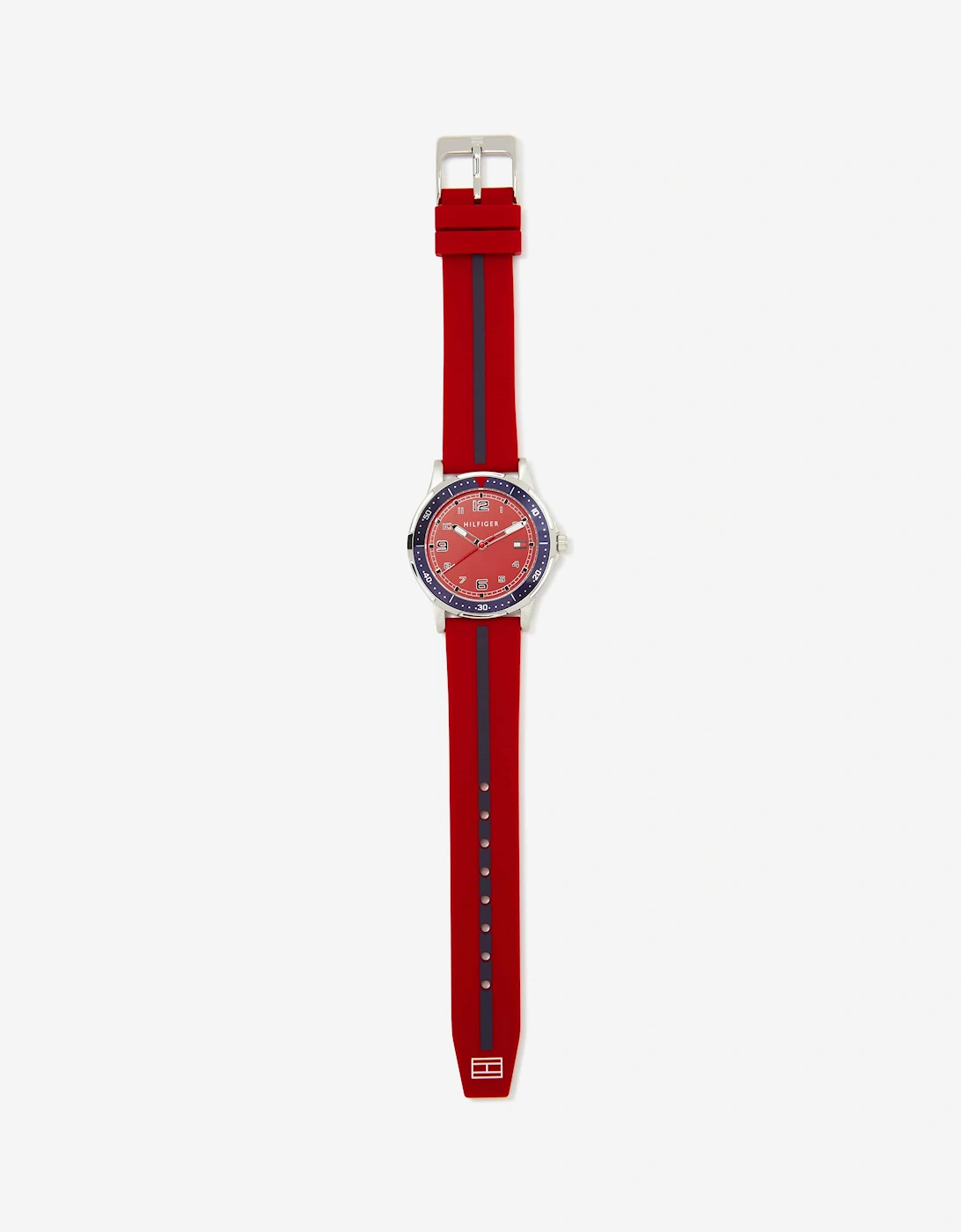 Boys Logo Strap watch in Red (34mm)