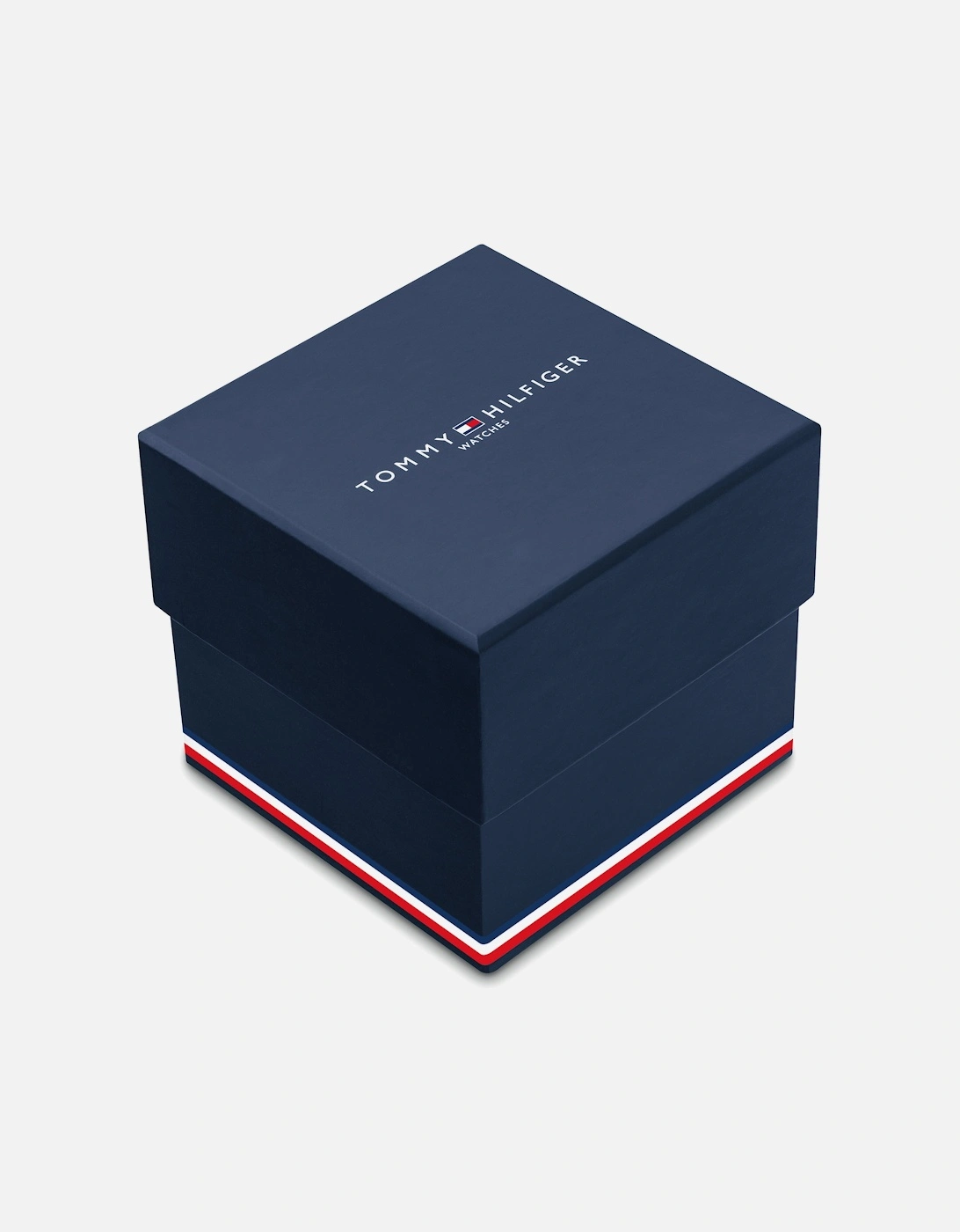 Boys Logo Strap Watch in Navy (34mm)